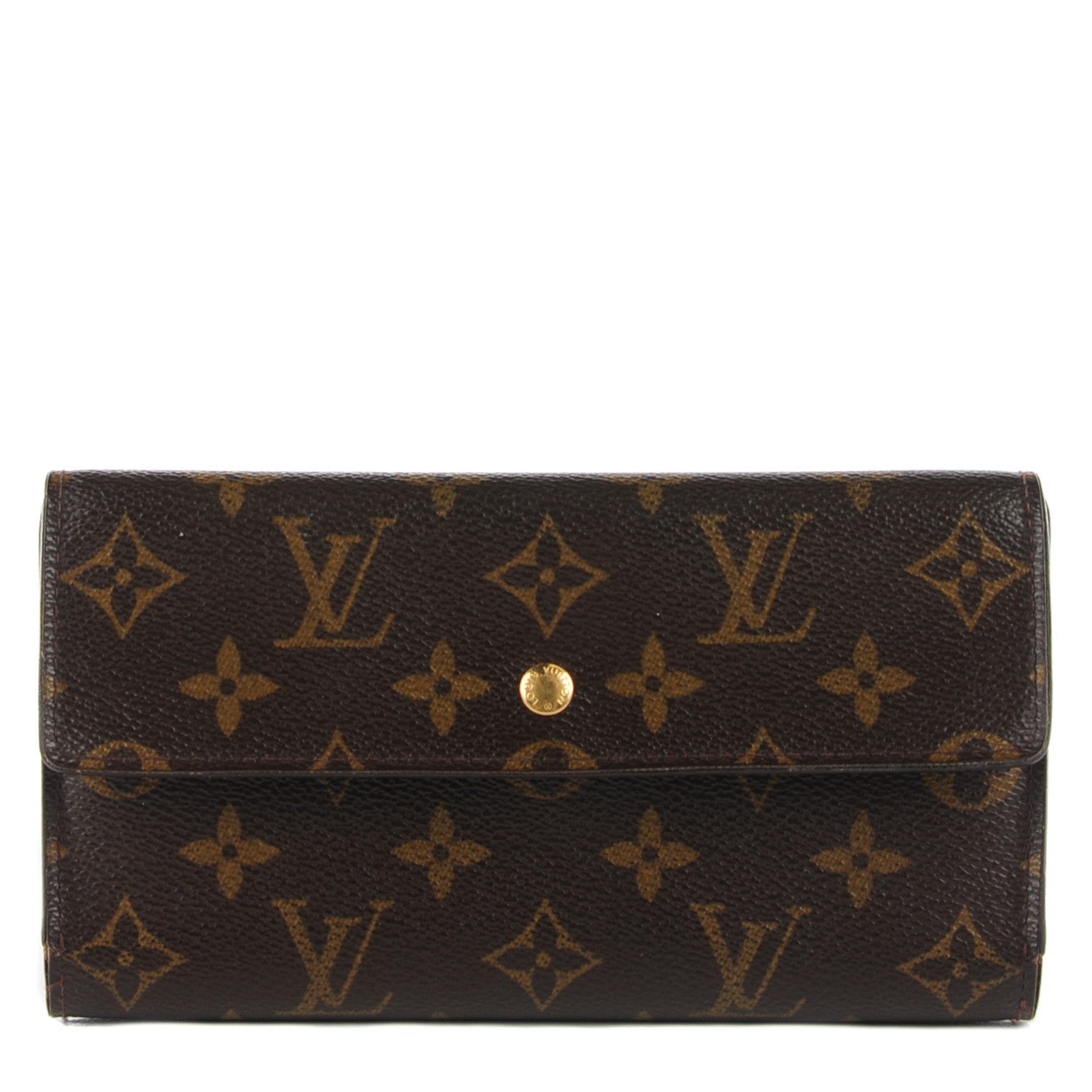 Louis Vuitton Monogram Porte Tresor International Wallet 1 of 7