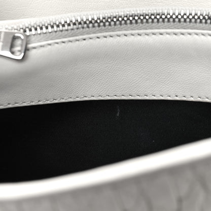 Miu Miu Nappa Matelasse Crystal Flap Clutch White 11 of 11