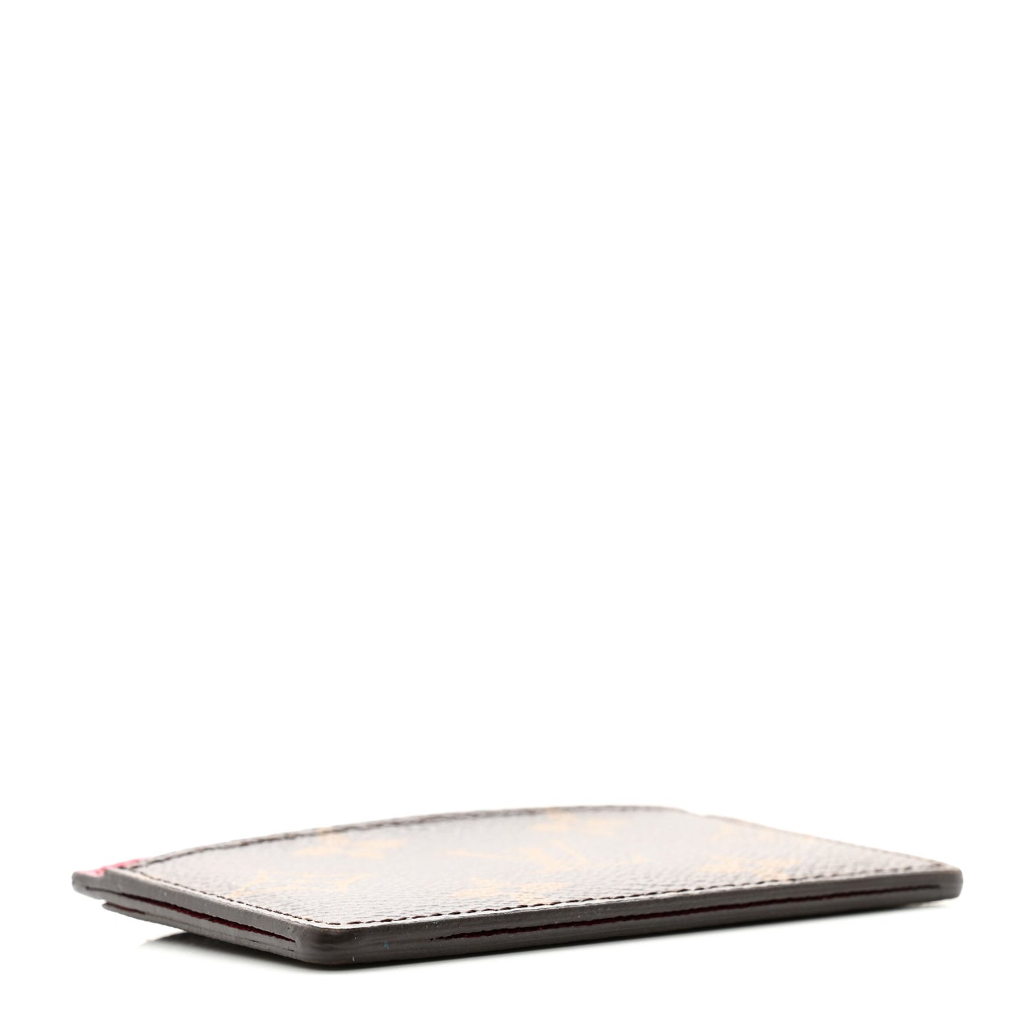 Monogram Card Holder Fuchsia