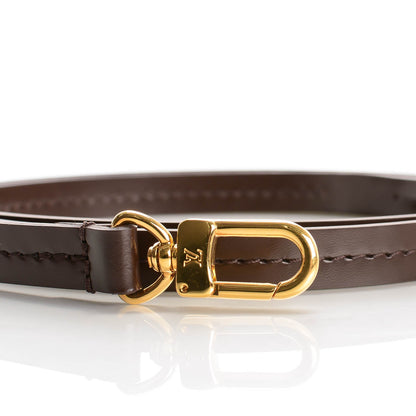 Louis Vuitton Calfskin 12mm Favorite Long Strap Brown 4 of 4