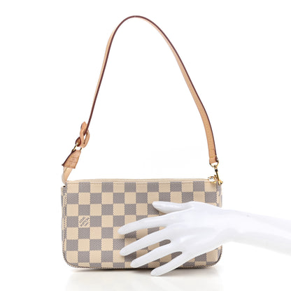 Louis Vuitton Damier Azur Pochette Accessories NM 2 of 8