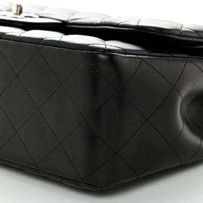 Chanel Lambskin Quilted Jumbo Double Flap Black 9 of 9