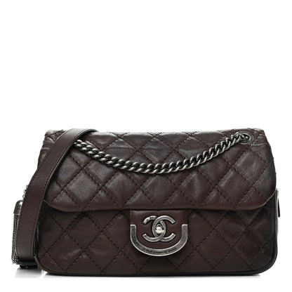 Chanel Calfskin Quilted Medium Coco Sporran Flap Brown 1 of 5