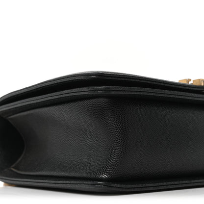 Chanel Caviar Quilted New Medium Boy Flap Black 9 of 10
