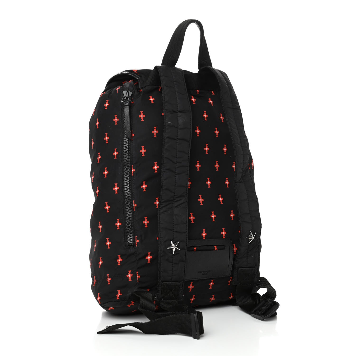 Givenchy Nylon Totem Printed Backpack Black 2 of 4