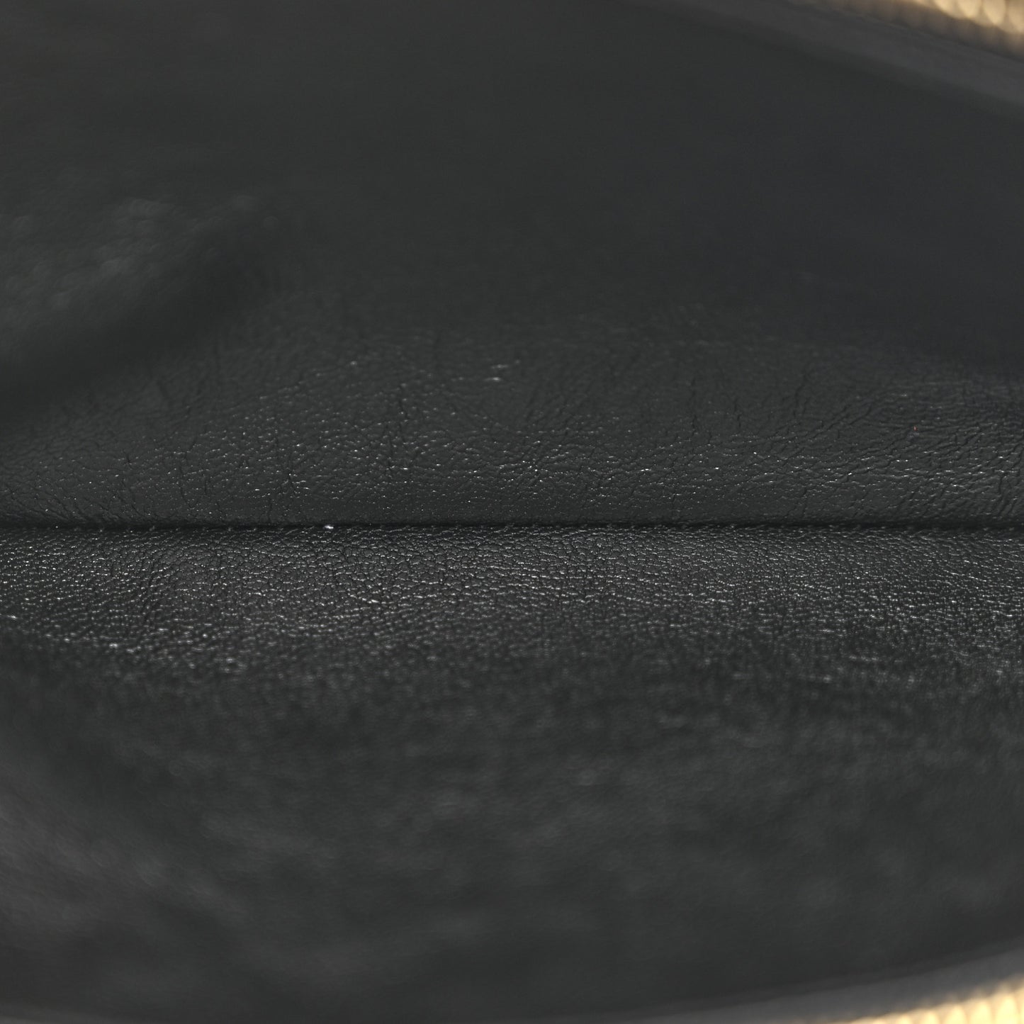 Grained Lambskin Quilted Mini Becky Double Zip Bag Black