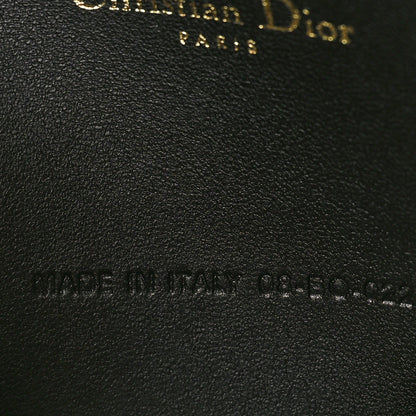 Christian Dior Lambskin Cannage Lady Dior Pouch Black 8 of 11