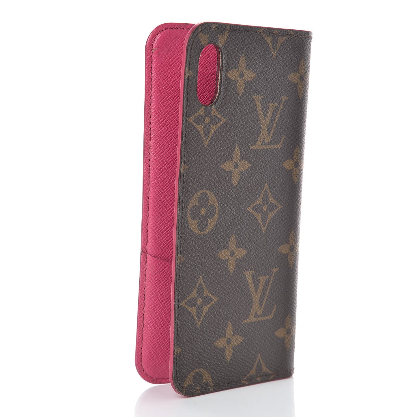 Monogram iPhone XS Max Folio Case Rose Pop
