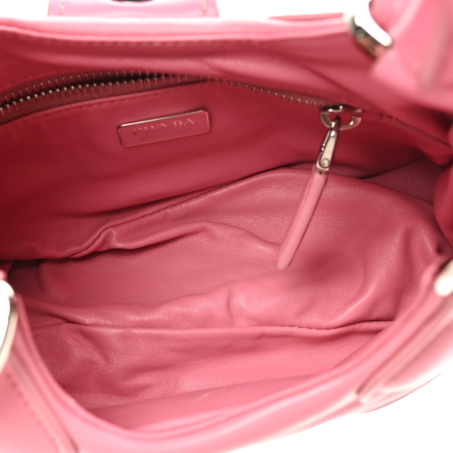 Nappa Soft Padded Re-Edition 2002 Moon Bag Geranio
