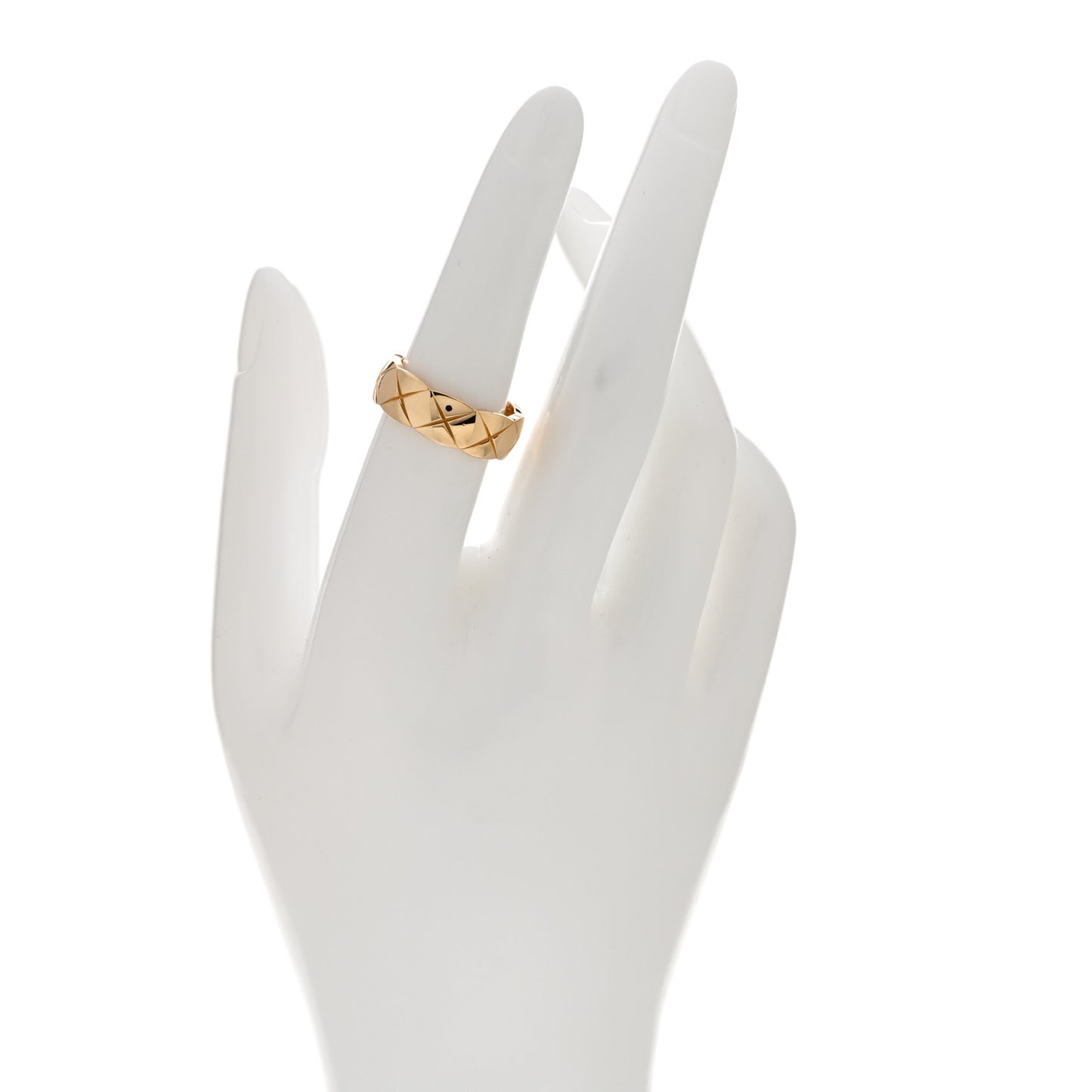 18K Yellow Gold Small Coco Crush Ring 53 6.5