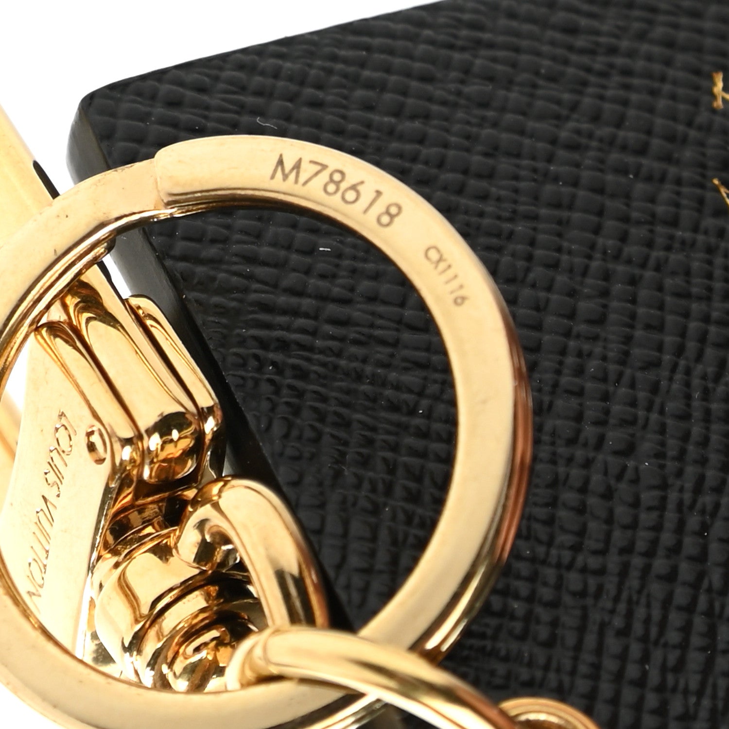 Louis Vuitton Petite Malle Bag Charm Key Holder Brown 4 of 5