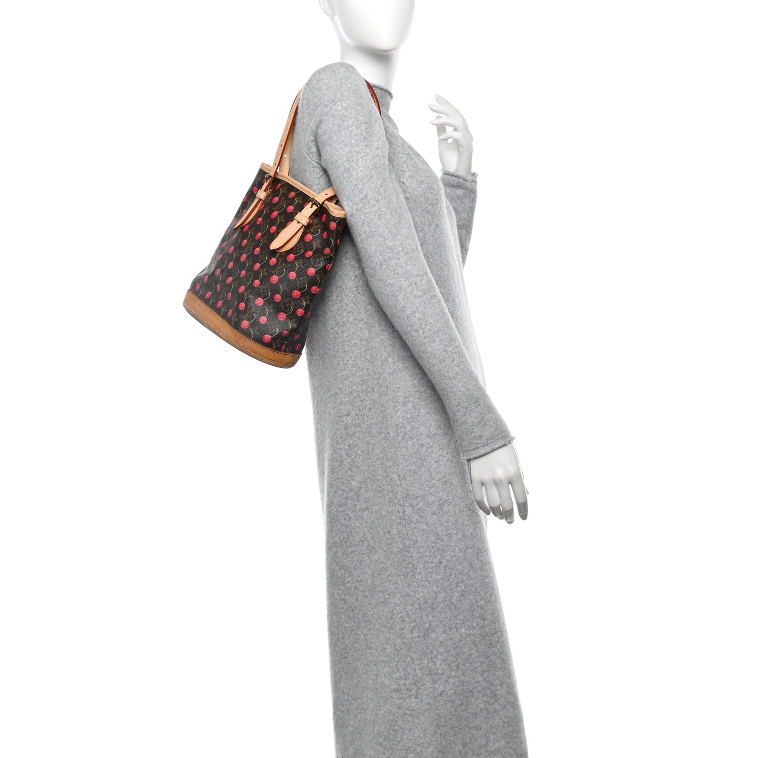 Louis Vuitton Monogram Cerises Bucket Bag 2 of 11