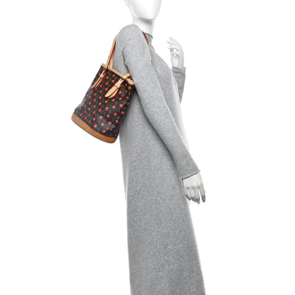 Louis Vuitton Monogram Cerises Bucket Bag 2 of 11