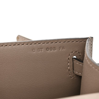 Hermes Swift Kelly Pochette Clutch Gris Asphalte 7 of 12