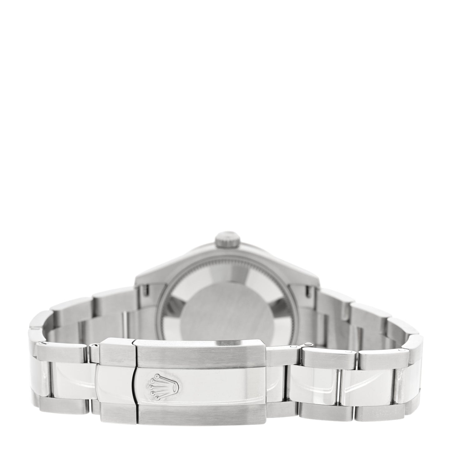 Stainless Steel 18K White Gold Diamond Bezel 31mm Oyster Perpetual Datejust Watch Azzurro Blue Floral 278384RBR