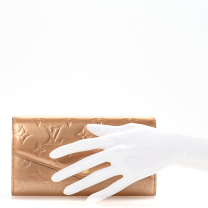Louis Vuitton Vernis Sarah Wallet NM Mordore 2 of 14