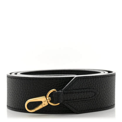 Louis Vuitton Taurillon Capucines Mini Shoulder Strap Black 1 of 4