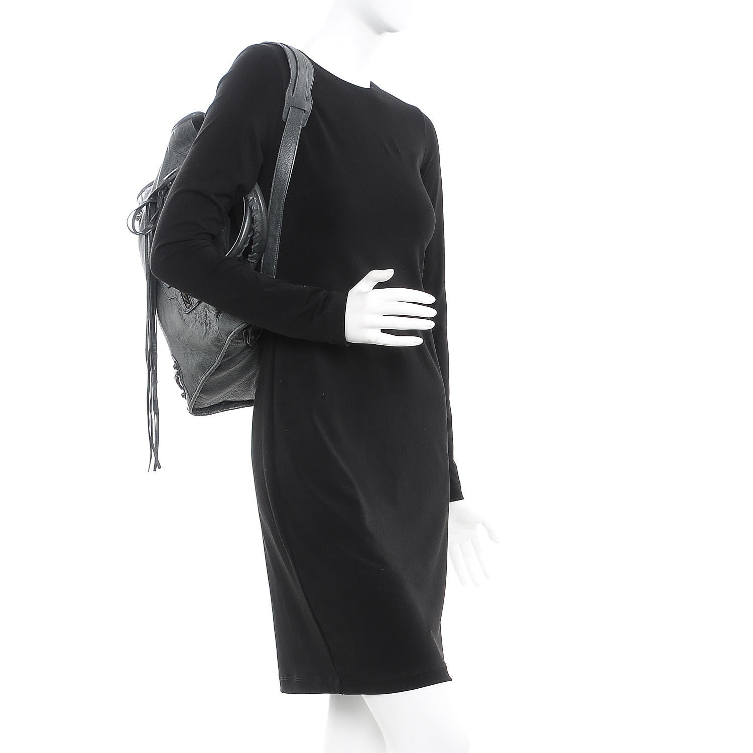 Balenciaga Agneau Classic Hardware City Anthracite 2 of 8