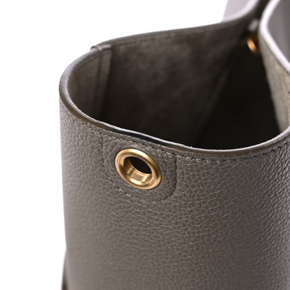 Celine Soft Grained Calfskin Sangle Bucket Bag Taupe 16 of 16
