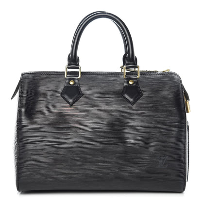 Louis Vuitton Epi Speedy 25 Black 1 of 13