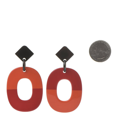 Hermes Buffalo Horn Isthme Earrings 2 of 5
