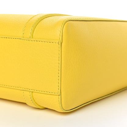 Balenciaga Smooth Calfskin Logo XXS Everyday Tote Jaune Soleil Black 5 of 8
