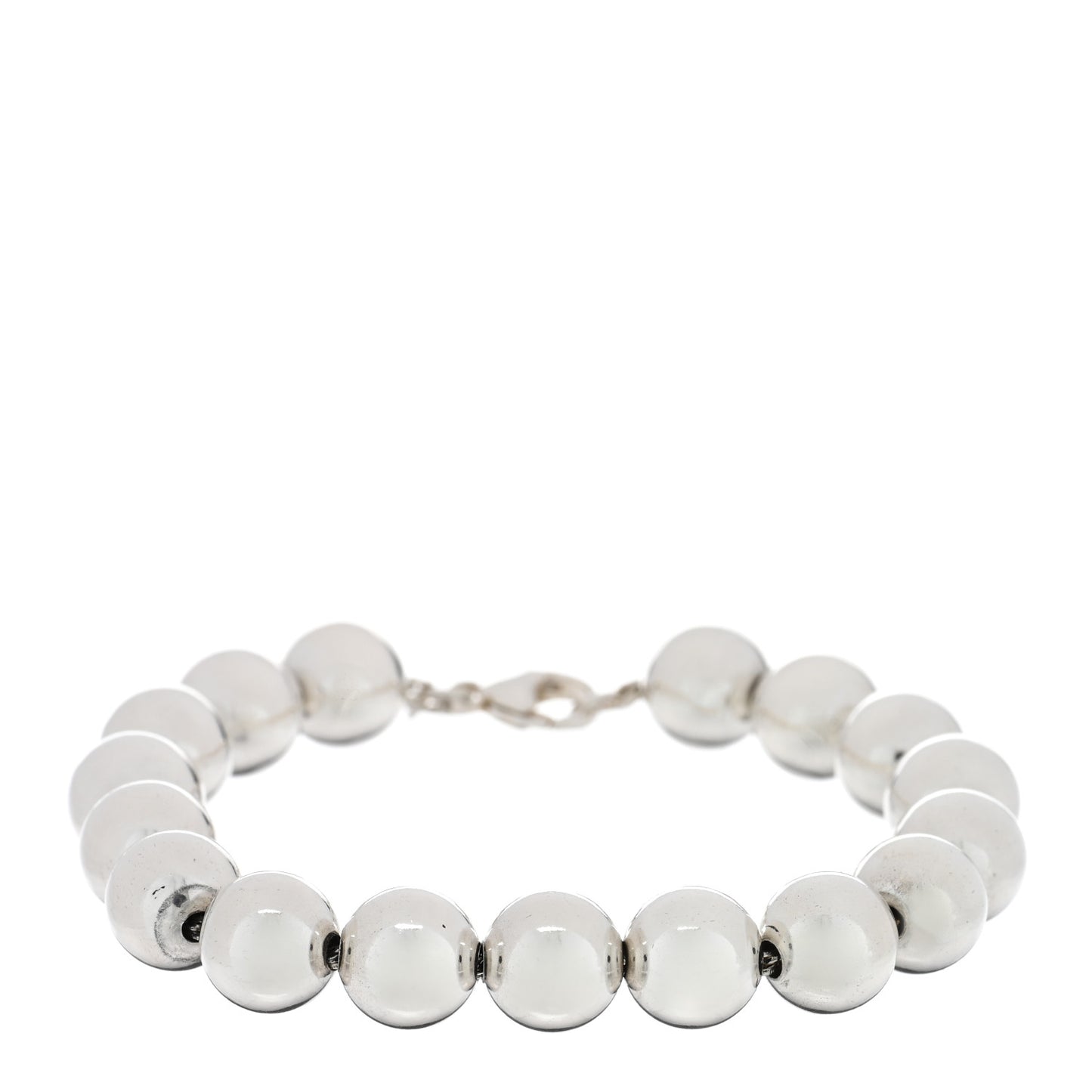 Sterling Silver 10mm Hardwear Ball Bracelet