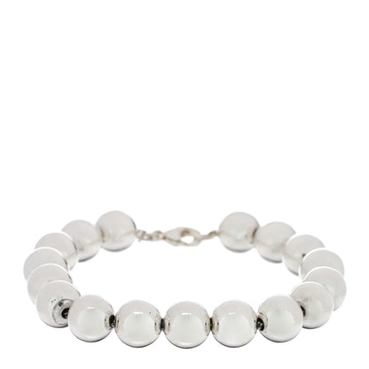Tiffany Sterling Silver 10mm Hardwear Ball Bracelet 1 of 3