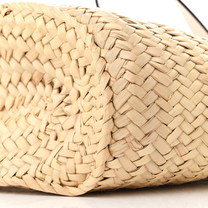 Loewe Raffia Medium Basket Tote Bag Natural White 10 of 10