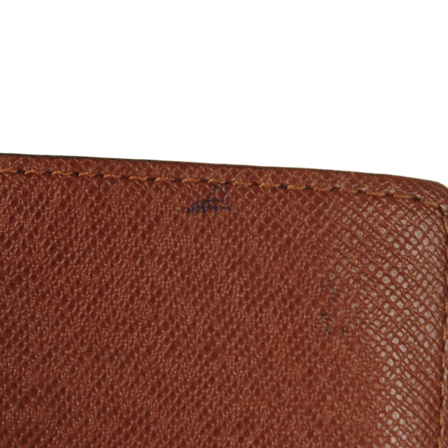 Monogram Checkbook Holder Wallet