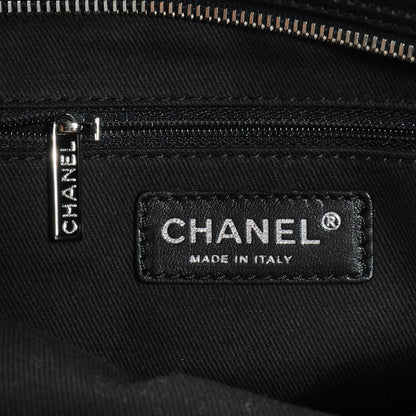 Chanel Calfskin Small Diamond Stitch Tote Black 6 of 8