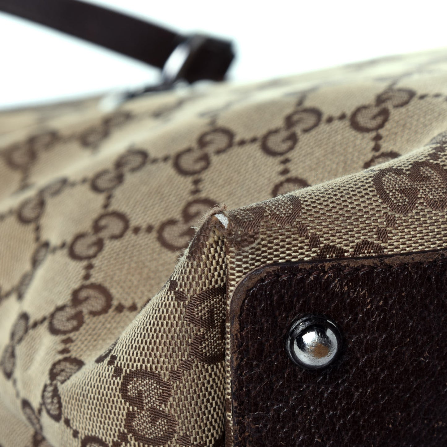 Monogram Eclipse Tote Brown