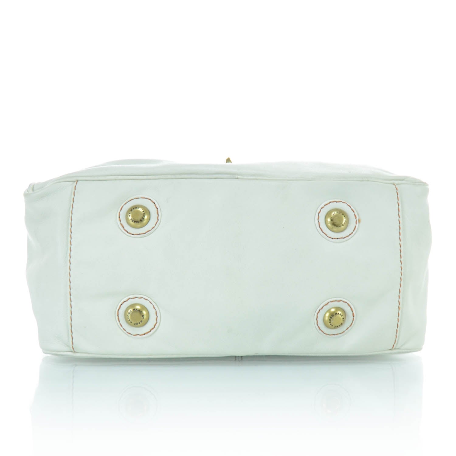 Marc Jacobs MARC BY Leather Tote White 5 of 9