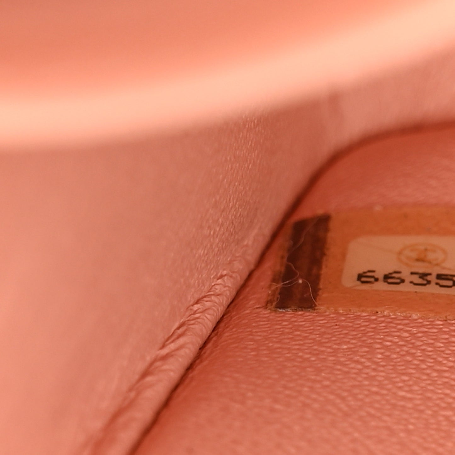 Lambskin Quilted Medium Double Flap Yellow Pink