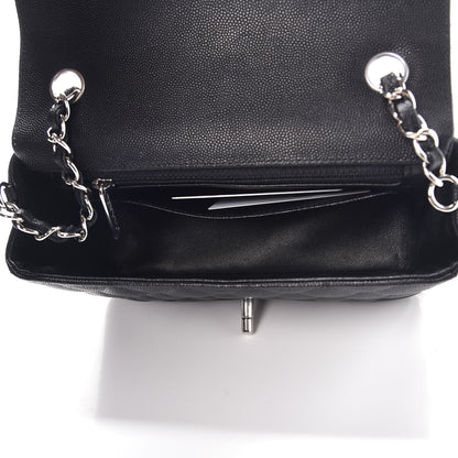 Chanel Caviar Quilted Mini Rectangular Flap Black 5 of 8