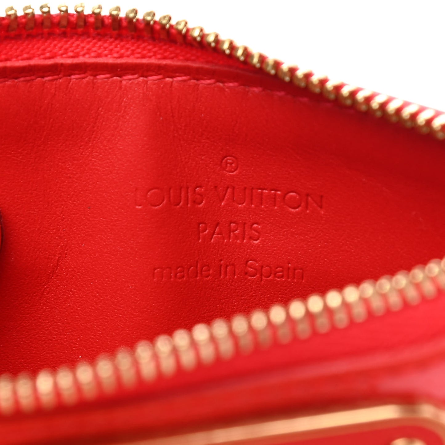 Vernis Key Pouch Cherry