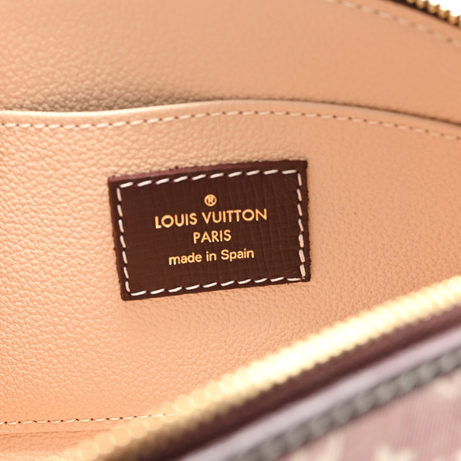 Louis Vuitton Monogram Idylle Cosmetic Pouch Sepia 6 of 6