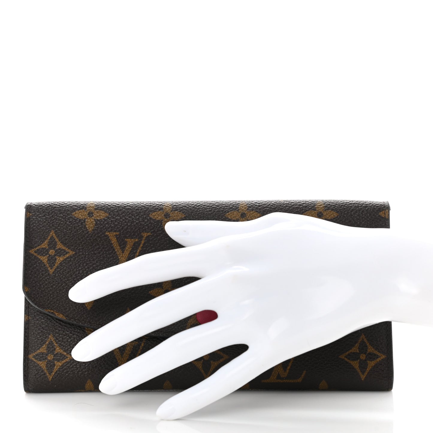 Monogram Emilie Wallet Fuchsia