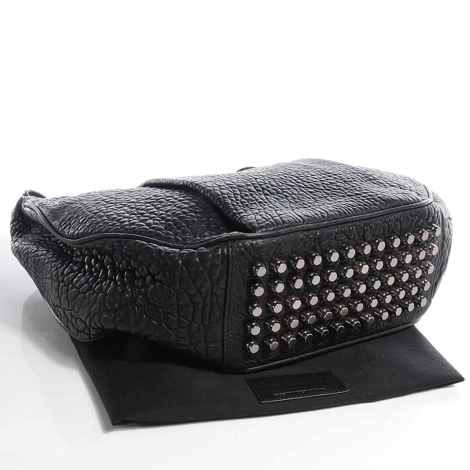 Alexander Wang Pebbled Leather Morgan Hobo Black 4 of 6