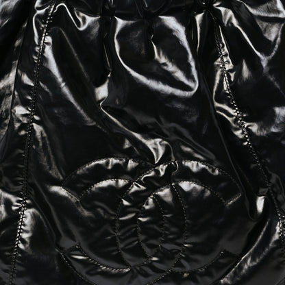 Chanel Nylon Quilted Cabas  Black 8 of 10