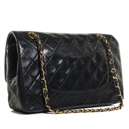 Chanel Lambskin Medium Double Flap Black 3 of 9