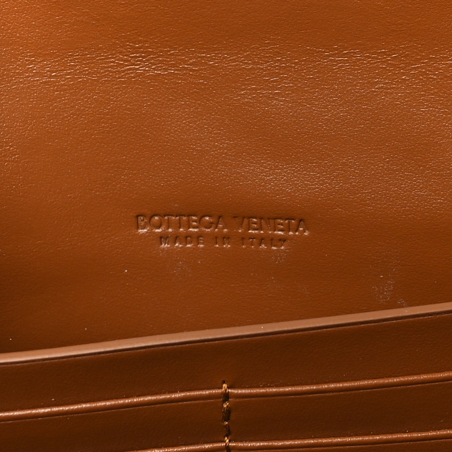 Bottega Veneta Nappa Intrecciato Long Andiamo Top Handle Clutch Cognac 6 of 9