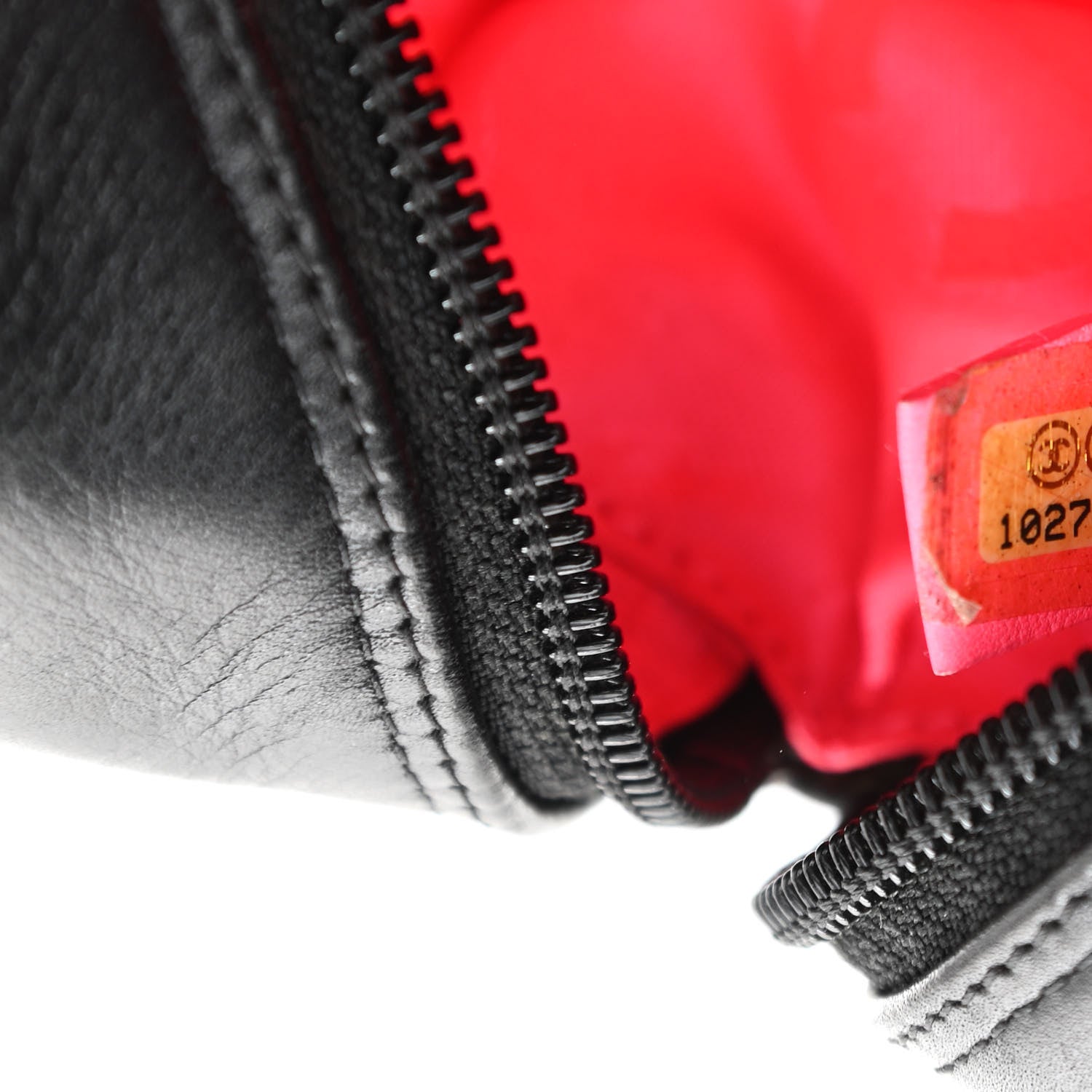 Chanel Calfskin Quilted Small Cambon Bowler Black White 6 of 8