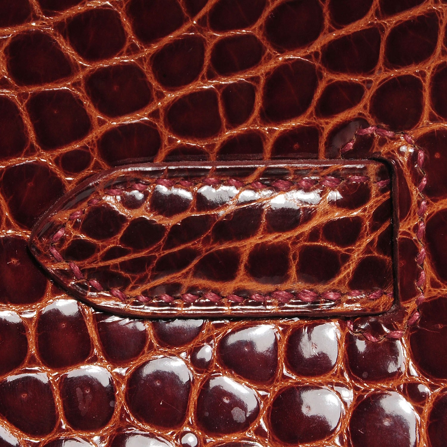 Hermes Shiny Porosus Crocodile Birkin 35 Miel 6 of 29