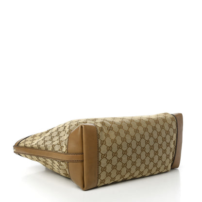 Gucci Monogram Medium Craft Tote Brown 4 of 8