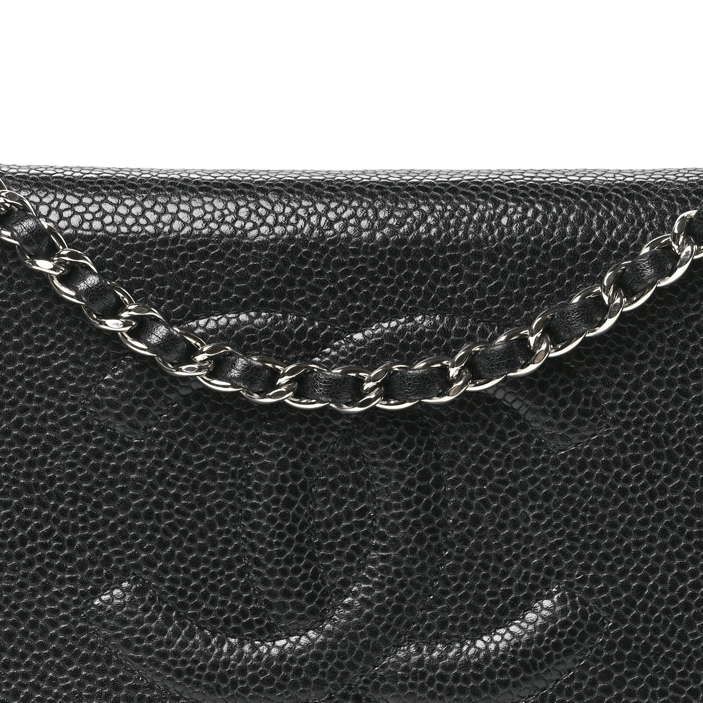 Caviar Timeless CC Wallet on Chain WOC Black