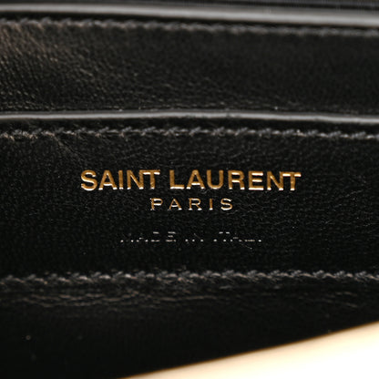 Saint Laurent SAINT LAURENT Calfskin Small Classic Monogram Kate Tassel Satchel Gold 6 of 10
