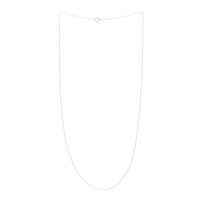 Tiffany 18K White Gold Chain Necklace 19.5" 3 of 4