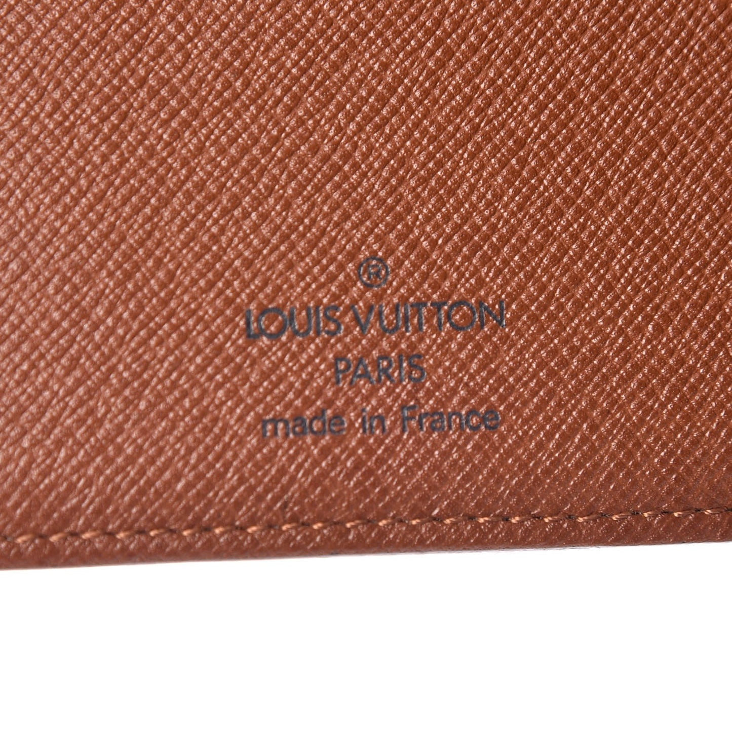 Monogram Porte Valeurs Checkbook Wallet