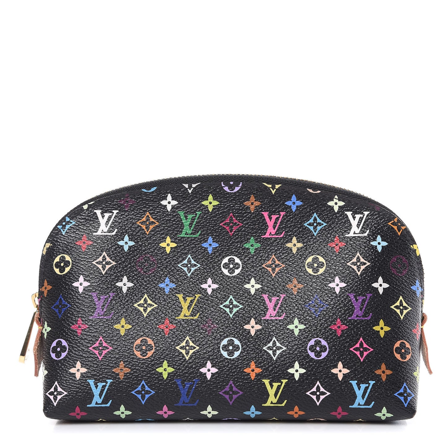 Monogram Multicolor Cosmetic Pouch Black Grenade